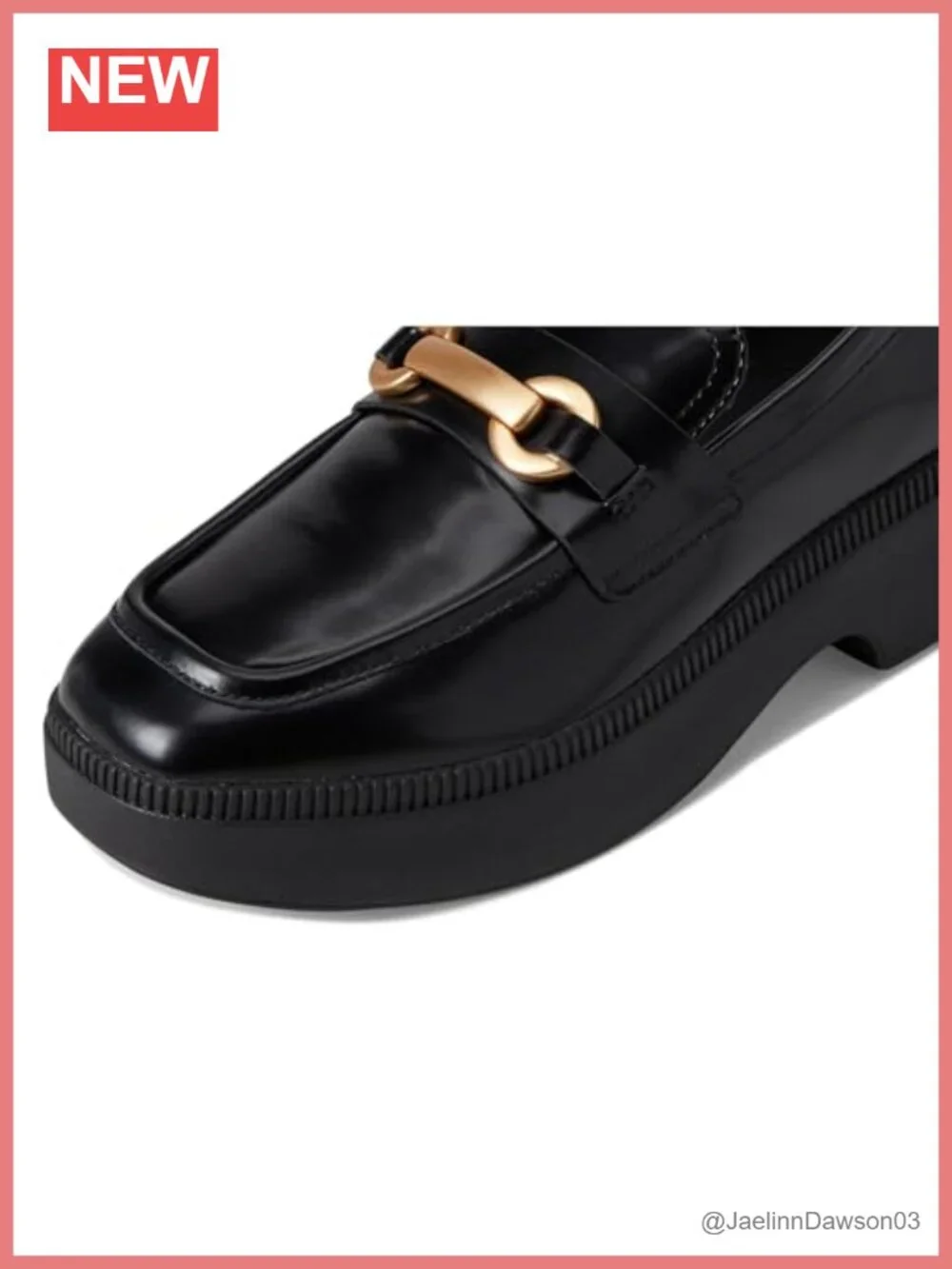 FitFlop Women's F-luma Chunky-Snaffle Box-Leather Demi-Wedge Loafers